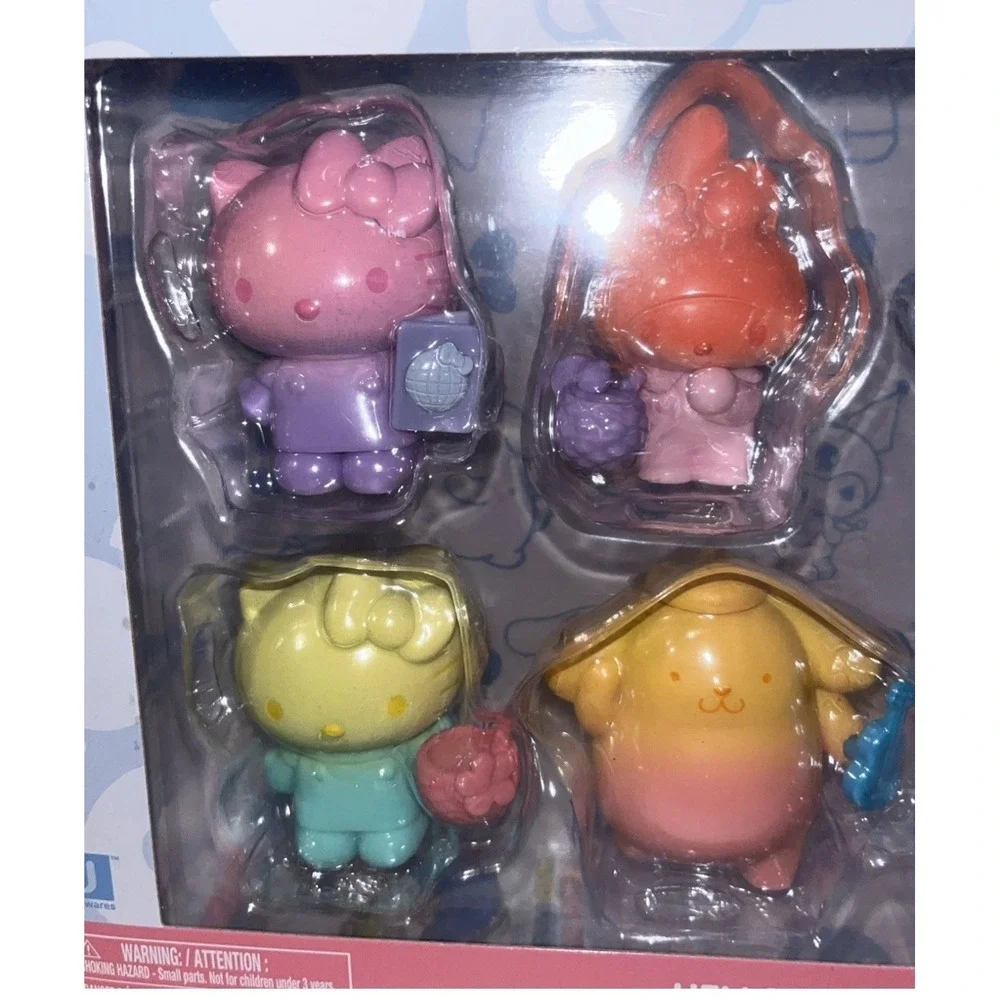 Hello Kitty and Friends Tropical Party Series‎ 3 8-Pack Fig Jazwares Sanrio NEW